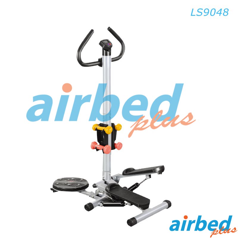 Airbedplus ส่งฟรี เครื่องออกกำลังกายสเต็ปเปอร์พร้อมจานหมุนและที่วางดัมเบลล์ รุ่น LS9048