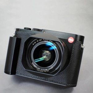 ภาพหน้าปกสินค้าMilicase Handmade ของแท้กระเป๋ากล้องหนังครึ่ง Body สำหรับ Leica Q2 Q2 ที่เกี่ยวข้อง