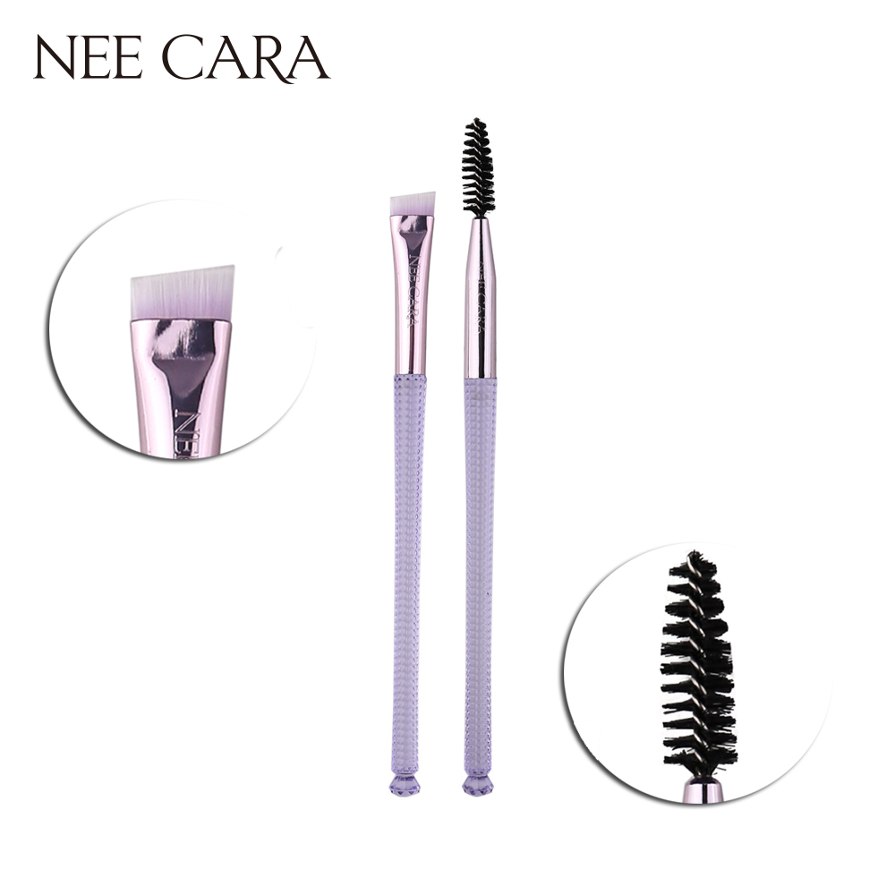 NEE CARA  EYESHADOW BROWN BRUSH (N823) นีคารา แปรงแต่งคิ้ว แปรงปัดคิ้ว แปรงแต่งหน้า แปลงแต่งหน้า แปรงนีคารา แปลงนีคารา แปรงneecara แปลงneecara neecara อุปกรณ์แต่งหน้า