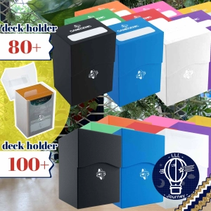 สินค้า [สินค้าขายดี] GAMEGENIC Deck Holder 80+ / 100+ กล่องใส่การ์ดสะสม การ์ดไอดอล [อุปกรณ์สำหรับบอร์ดเกม Accessories for Boardgame]