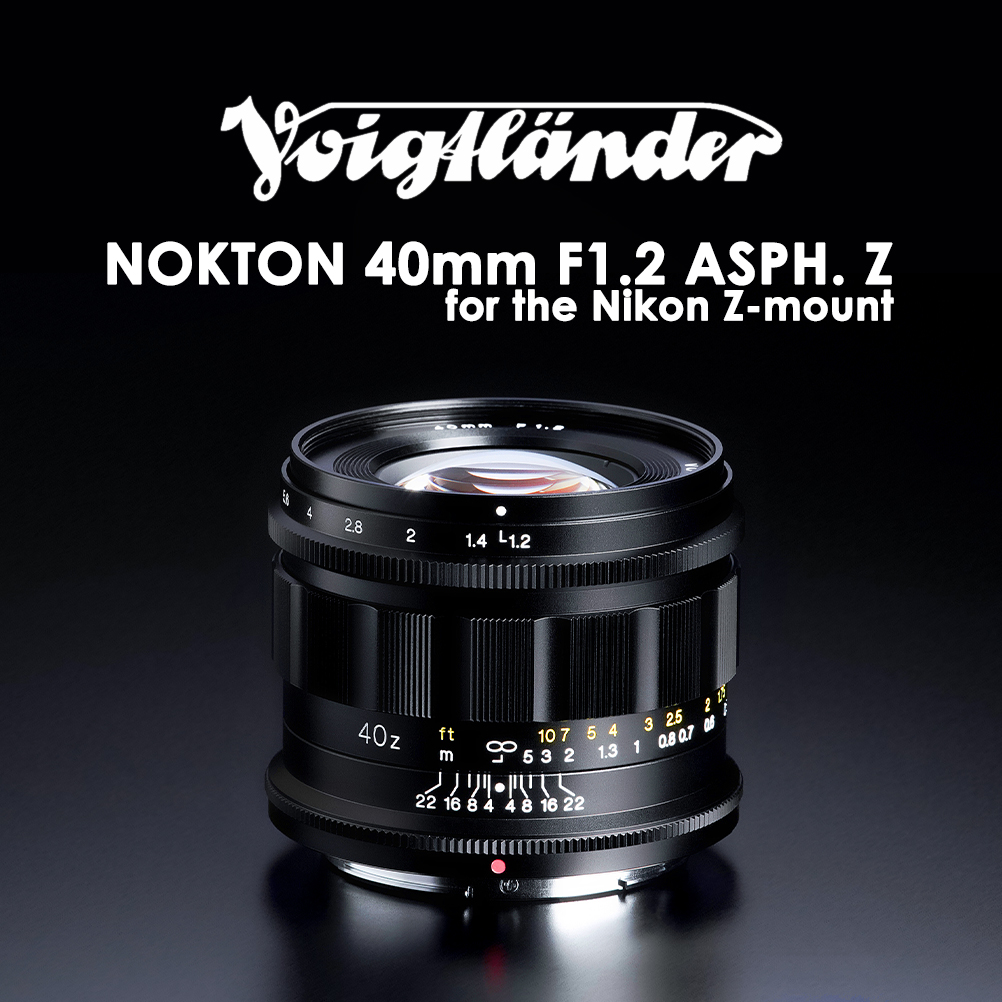 Voigtlander NOKTON 40mm F1.2 ASPH. for the Nikon Z-mount (Full-frame) ***ประกันศูนย์ 2 ปี*** ราคา 29,925 บาท*ส่งฟรี