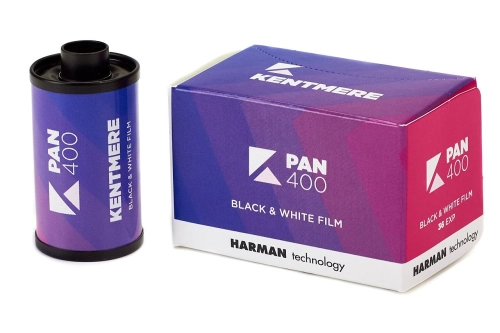 ฟิล์มขาวดำ KENTMERE PAN 400 35mm 135-36 Black and White Film ฟิล์ม 135 ขาวดำ Ilford