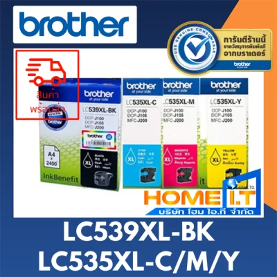 BROTHER LC539XL - BK / LC535XL - C / M / Y 1 ชุด 4 สี
