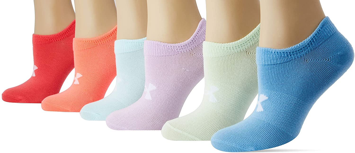 Under Armour KIDS รุ่น Essentials No Show - Girls Training Socks