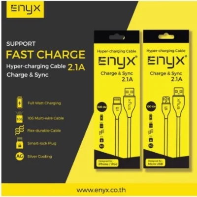 ⚡ สายชาร์จ Enyx USB Hyper-Charging Cable Mic Iphone Type-C