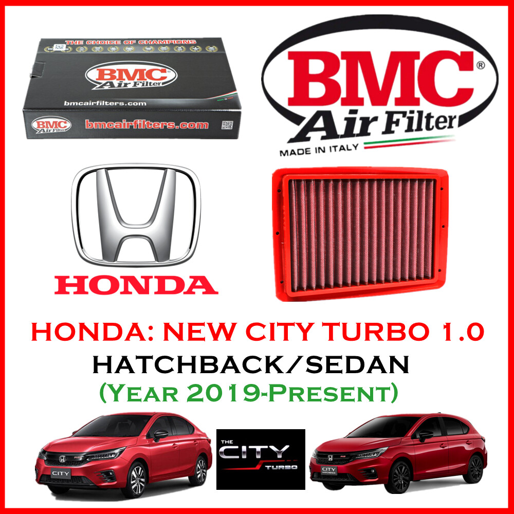 BMC Airfilters® (ITALY) Performance Air Filters กรองอากาศแต่ง สำหรับ Honda : CITY 1.0 Turbo เทอร์โบ (ปี 2019-2021) โดยตัวแทนจำหน่าย BMC [ST MINI] (สินค้าพร้อมส่ง) ราคา 3,390 บาท*ส่งฟรี