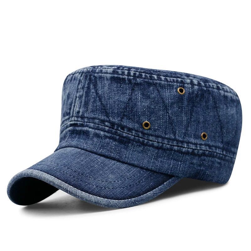 หมวกแก๊ป หมวกแก๊ปแฟชั่น หมวกใส่สบาย ราคาถูก หมวกเกาหลี ผ้ายีนส์ (AA15 )