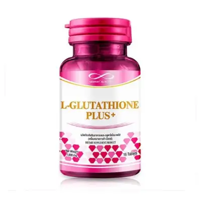 [[ของแท้100%]] Newway L-Glutathione Plus+ แอล-กลูต้าไธโอน พลัส บรรจุ 16 แคปซูล (จำนวน 1 กระปุก)