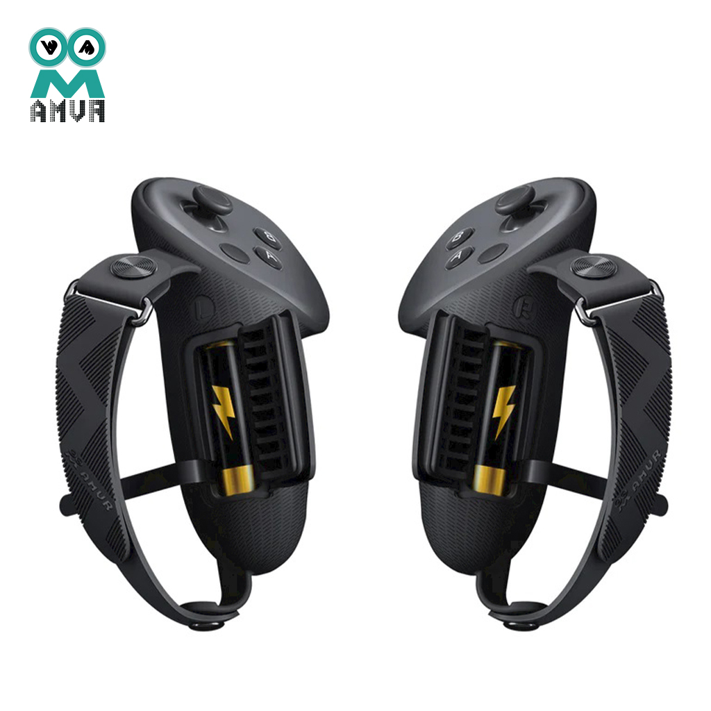 AMVR ซิลิโคนจอย สำหรับ Quest 3 Controller Grips Cover Silicone ออกแบบมาเป็นพิเศษ ราคา 675 บาท*ส่งฟรี
