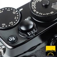 ปุ่ม Brass Soft Release Shutter Button 9mm ( ปุ่มชัตเตอร์ 9 mm ) ( ปุ่ม ชัตเตอร์ ) ( งานเนี๊ยบ ) ( มียาง แถมฟรี Oring O-ring O ring ) ( Leica M Fuji ) ( Geekster )