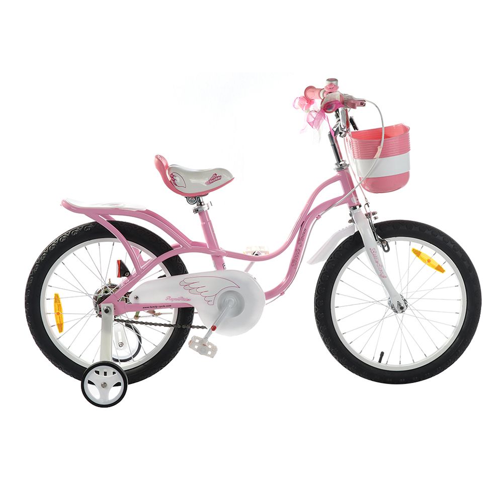 จักรยานสี่ล้อเด็ก ROYAL BABY ขนาด 18 นิ้ว สีชมพู