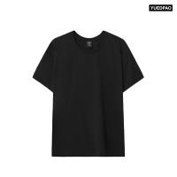 Yuedpao Ultrasoft Non-Iron (Unisex Round Neck) - Black เสื้อยืดคอกลม ผ้านุ่ม ใส่สบาย ไม่ต้องรีด