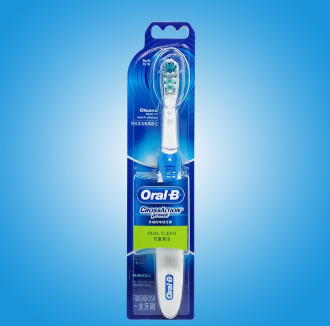 ?ของแท้ ถูกที่สุด? แปรงสีฟันไฟฟ้า Oral-B Cross action power Dual Clean