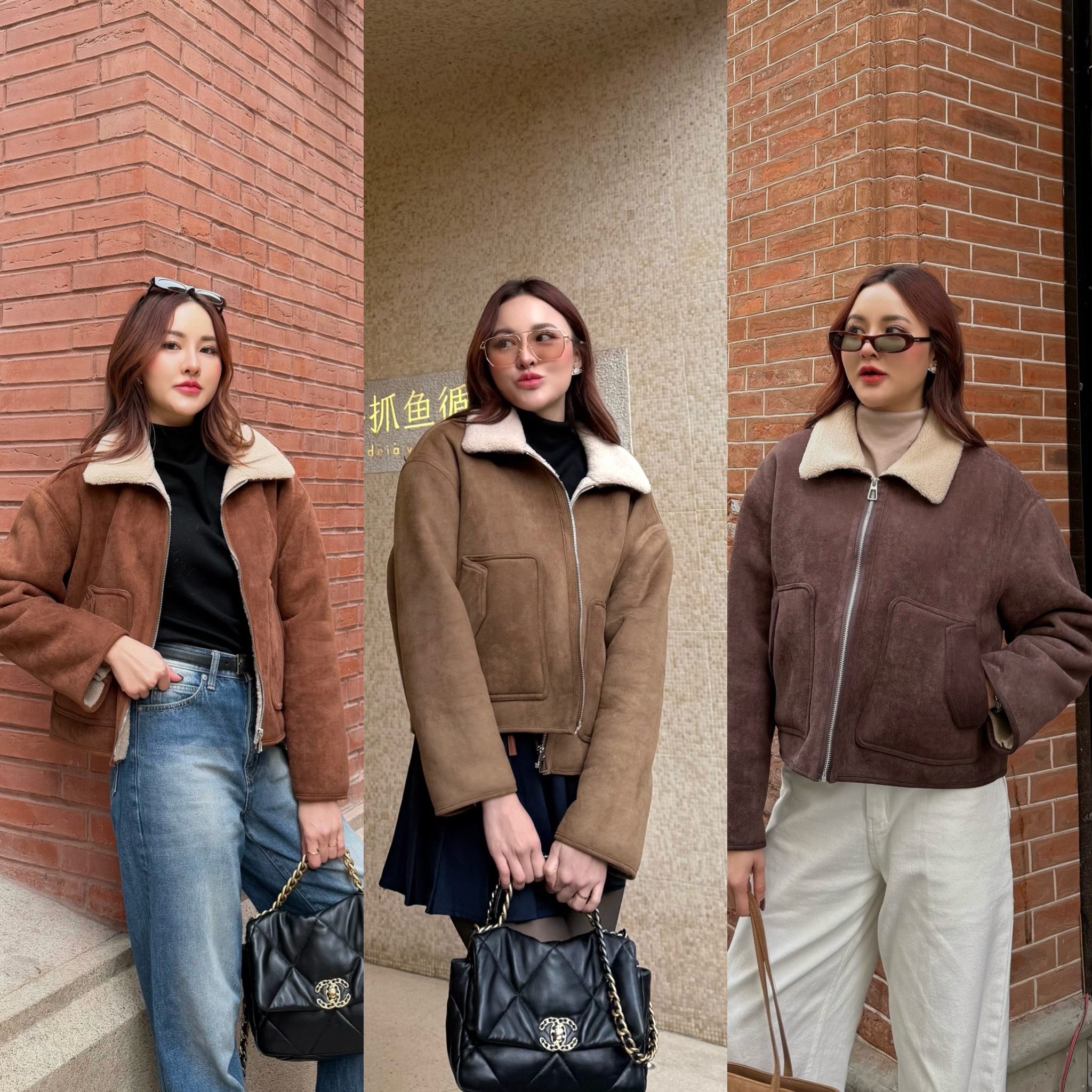 Malimays - Harrow Suede Jacket, a Suede Jacket with Fur Lining. ราคา 1,161 บาท*ส่งฟรี