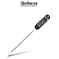Alechaung ที่วัดอุณหภูมิอาหาร วัดอุณหภูมิน้ำ เทอร์โมมิเตอร์อาหาร นม บาร์บีคิว Cooking Thermometer BBQ หน้าจอLCD ทนร้อน -50 ถึง 300องศา