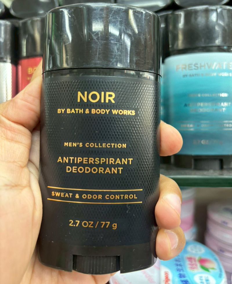 New Item, 100% Genuine Bath & Body Works Men's Collection Noir Antiperspirant Deodorant ราคา 599 บาท*ส่งฟรี