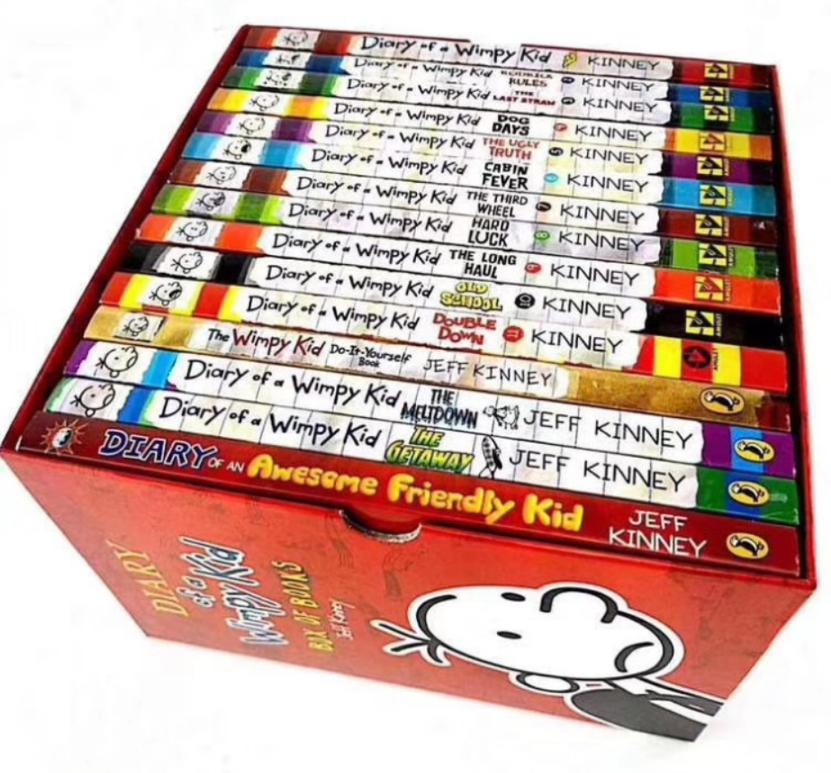 **Free Delivery** Diary of a Wimpy Kid Box Set พร้อมกล่อง 16 เล่ม