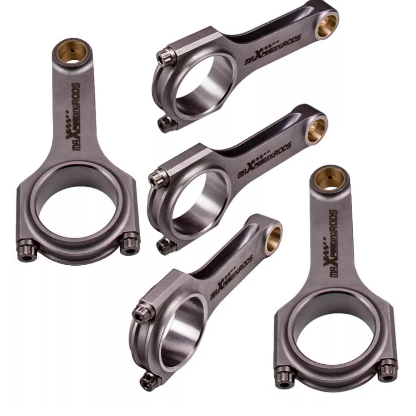 4340 Racing Connecting Rods For Volvo 850 C70 V70 S60 2.3 T5 R AWD B5234T TUV Certification Con Rods 139.5mm Bielle Piston