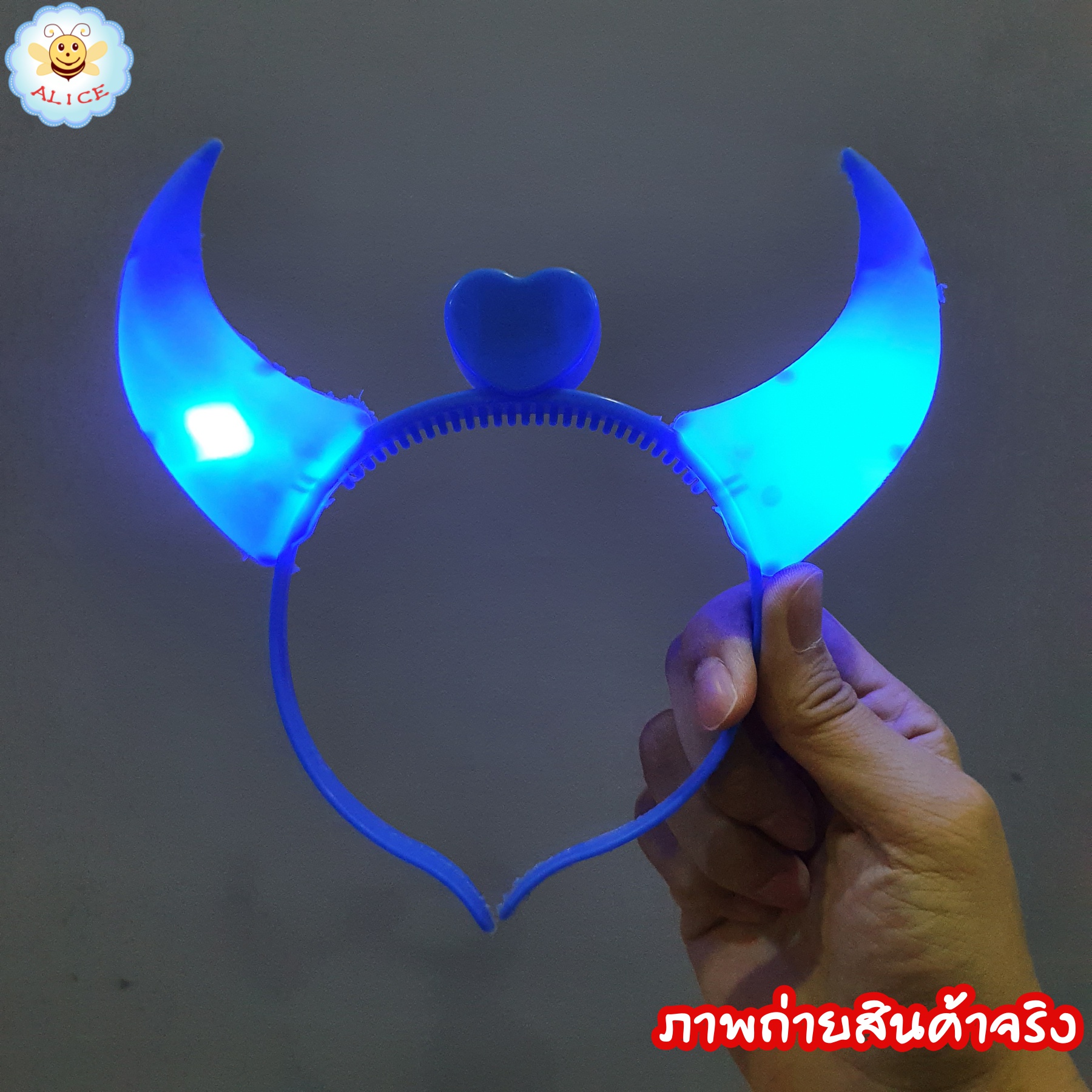 ที่คาดผมแฟนซี มีไฟ ที่คาดเขากวาง,ที่คาดผมเขาปีศาจ,ที่คาดโบว์ Headband alicdolly