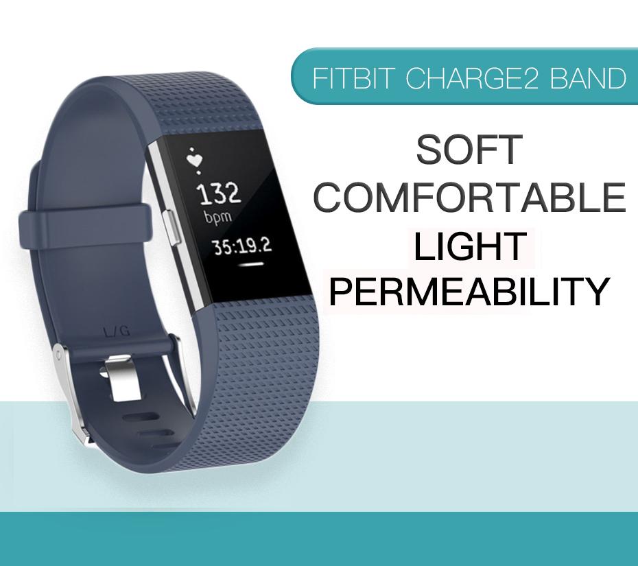 สายสำรองสำหรับ Fitbit Charge 2