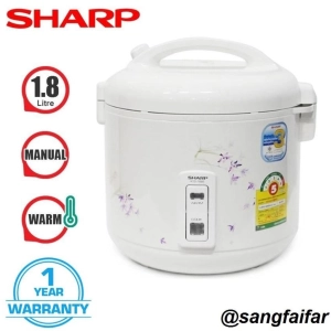 ภาพหน้าปกสินค้าSHARP หม้อหุงข้าวอุ่นทิพย์ ขนาด1.8 ลิตร รุ่น KS-18E ++คละสี++ ซึ่งคุณอาจชอบราคาและรีวิวของสินค้านี้