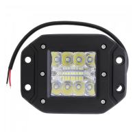 1PCS ไฟสปอร์ตไลท์รถยนต์ ไฟหน้ารถ ไฟท้าย ไฟช่วยตัดหมอก LED SPOT BEAM US 18W เเสงขาว 12V-24V