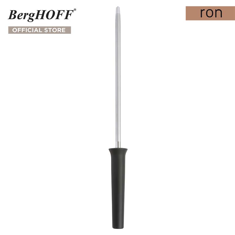 BergHOFF ที่ลับมีดสแตนเลสสตีล รุ่น Ron ทนทาน 10 นิ้ว สีดำ 3900065 ราคา 895 บาท*ส่งฟรี