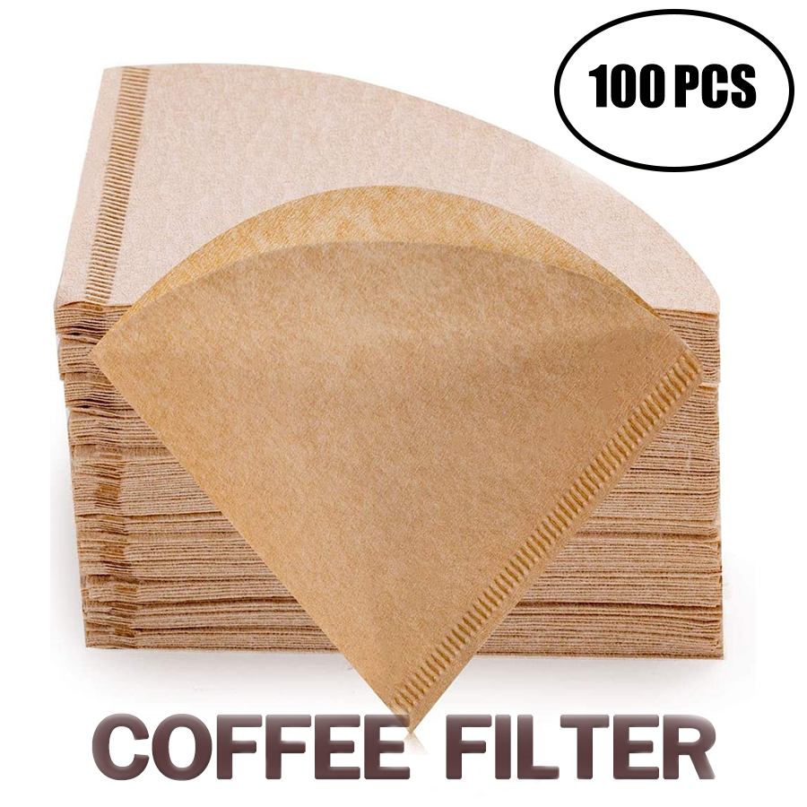 Happy Oliver กระดาษกรอง กระดาษกรองกาแฟ ที่กรองกาแฟ ตัวกรองกาแฟ ฟิลเตอร์ Drip Coffee Paper Filter