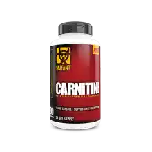 ภาพขนาดย่อของภาพหน้าปกสินค้าMUTANT CARNITINE ขนาด 90 Capsules. แอลคาร์นิทีน ลีน เบิร์นไขมัน ลดไขมัน จากร้าน Mutant บน Lazada