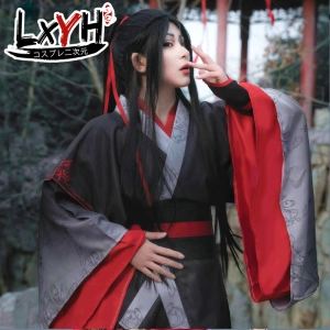 สินค้า [LXYH- COSER KING] Mo Dao Zu Shi cosplay Costume ชุดแฟนซี ชุดคอสเพลย์การ์ตูนอะนิเมะ ปรมาจารย์ลัทธิมาร หวังอี้ป๋อ