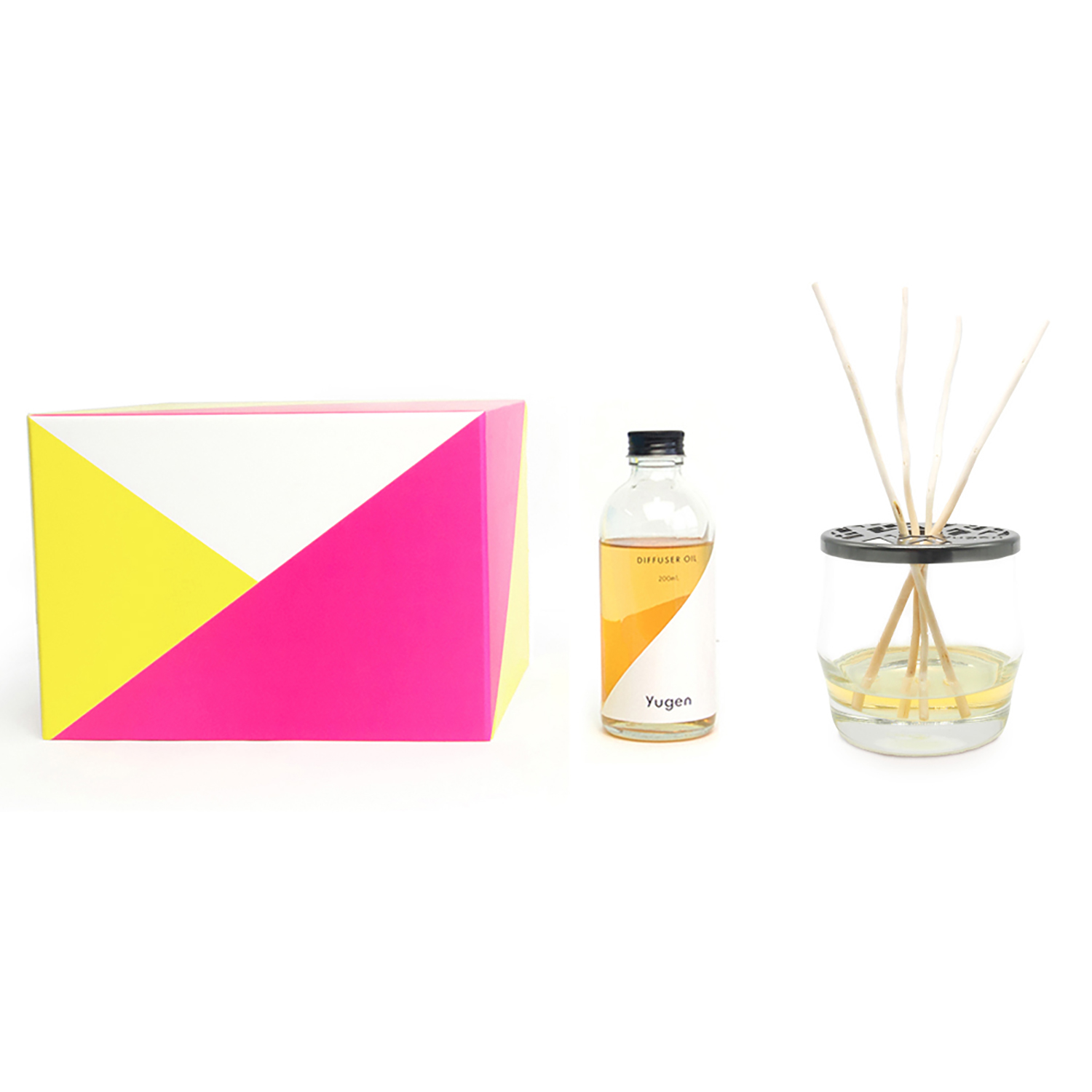 Yugen ชุดก้านไม้กระจายกลิ่นหอม กลิ่น อินสไปร์ (Yugen - Reed Diffuser 100 ml Set / Scent : INSPIRE) ราคา 2,150 บาท*ส่งฟรี
