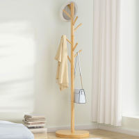 ราวไม้ ราวแขวนผ้า Clothes rail ราวตากผ้า ที่แขวนหมวก ราวไม้แขวนหมวก เสาแขวนผ้า ที่แขวนกระเป๋า ราวแขวนหมวก ราวเเขวนเสื้อ ฐานสามขา ฐานกลม