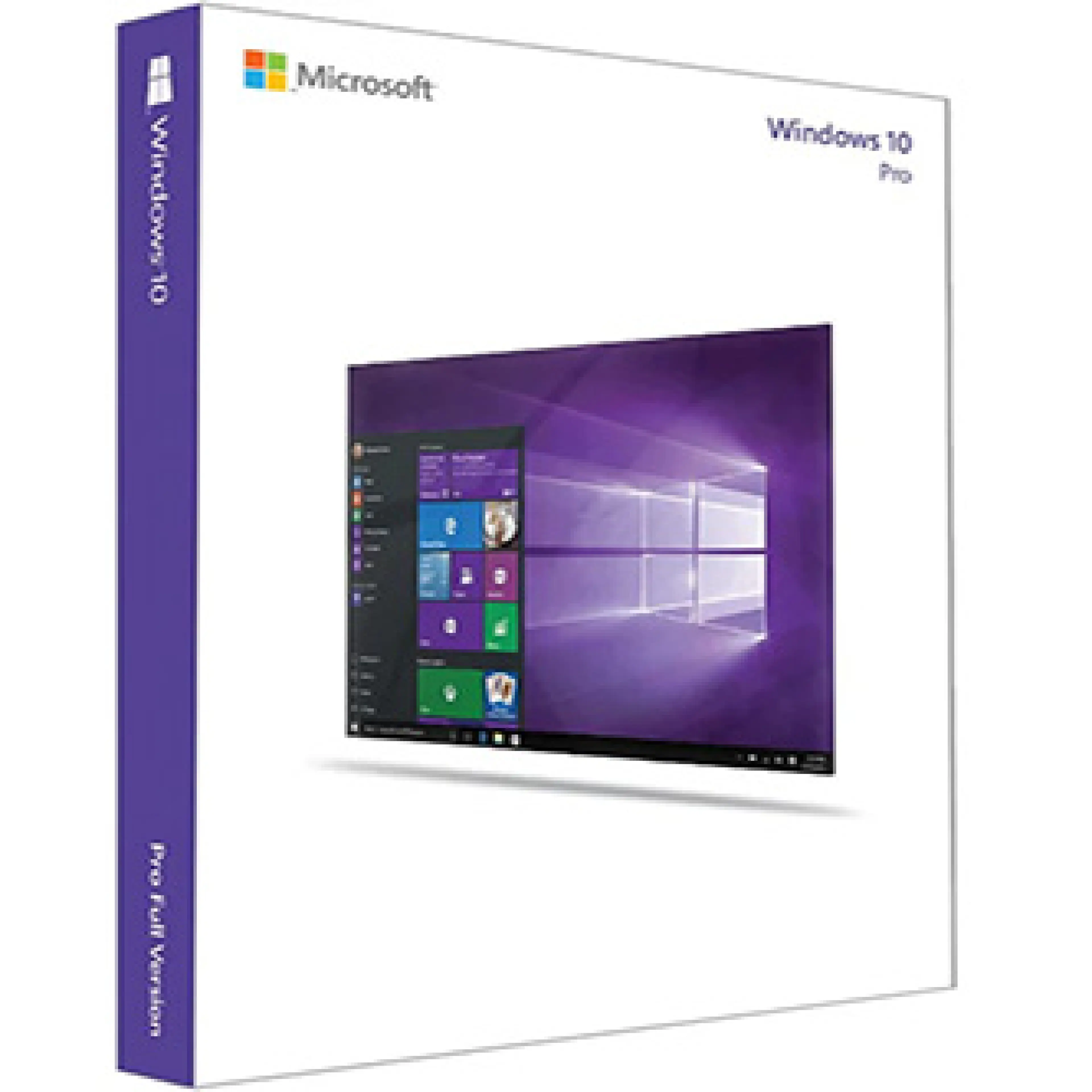 Genuine Microsoft Windows 10 Pro Retail Key with Original 16Gb USB Flash Drive for Installation (Supports Windows 11 Pro)