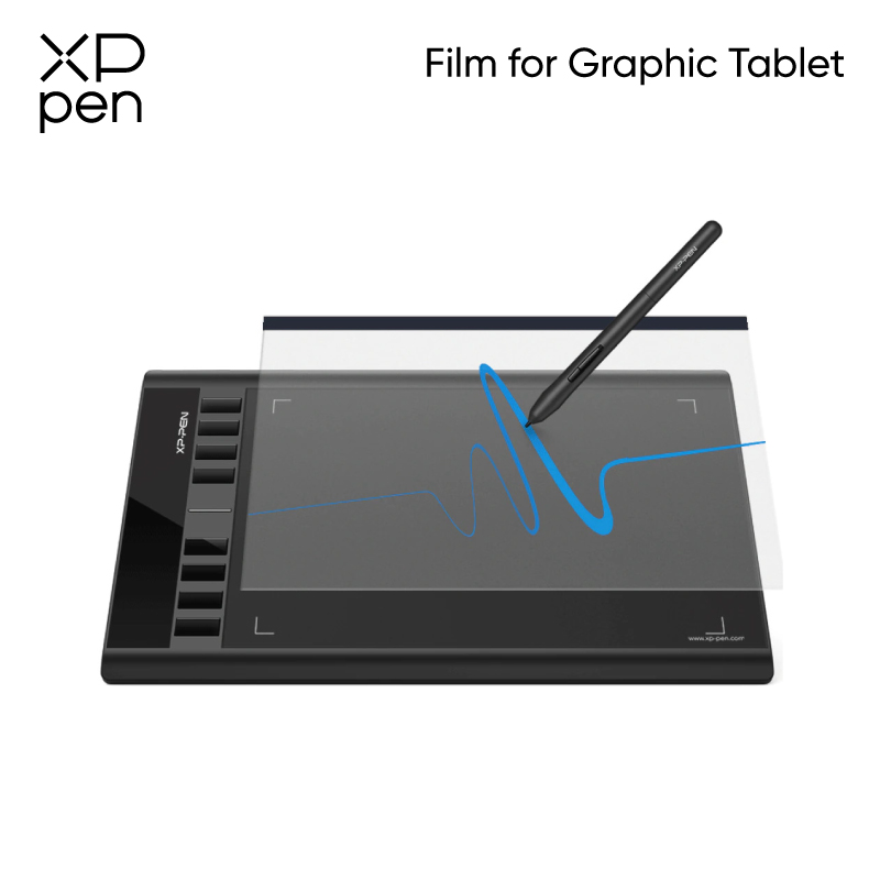 XPPen ฟิล์มกันรอย แผ่นรองวาด สำหรับกันรอย เมาส์ปากกา XPPen รุ่นกระดานวาดภาพ ราคา 350 บาท*ส่งฟรี