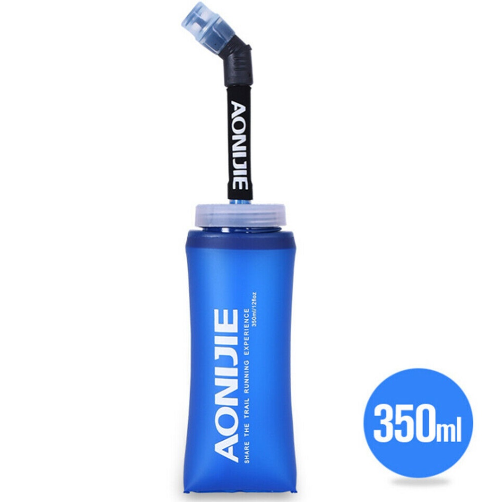 ขวดน้ำแบบนิ่ม TPU พับเก็บได้ Aonijie ขนาด 350ml, 600ml สำหรับวิ่ง Half, Full Marathon ของแท้100% พร้อมส่ง!! (L10)