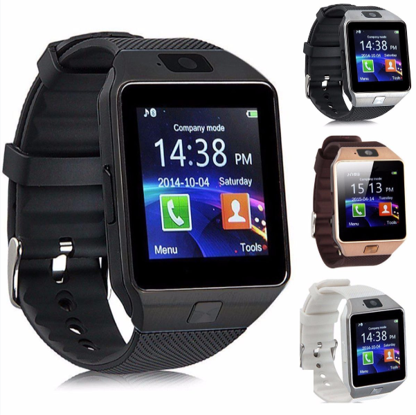 นาฬิกา นาฬิกาข้อมือ นาฬิกาโทรศัพท์ Smartwatch DZ09 นาฬิกาสมาทวอช แบบใส่ซิม มีฟังก์ชั่นที่ครบครัน สามารถใช้งานได้ทั้งใน Android และ iOS
