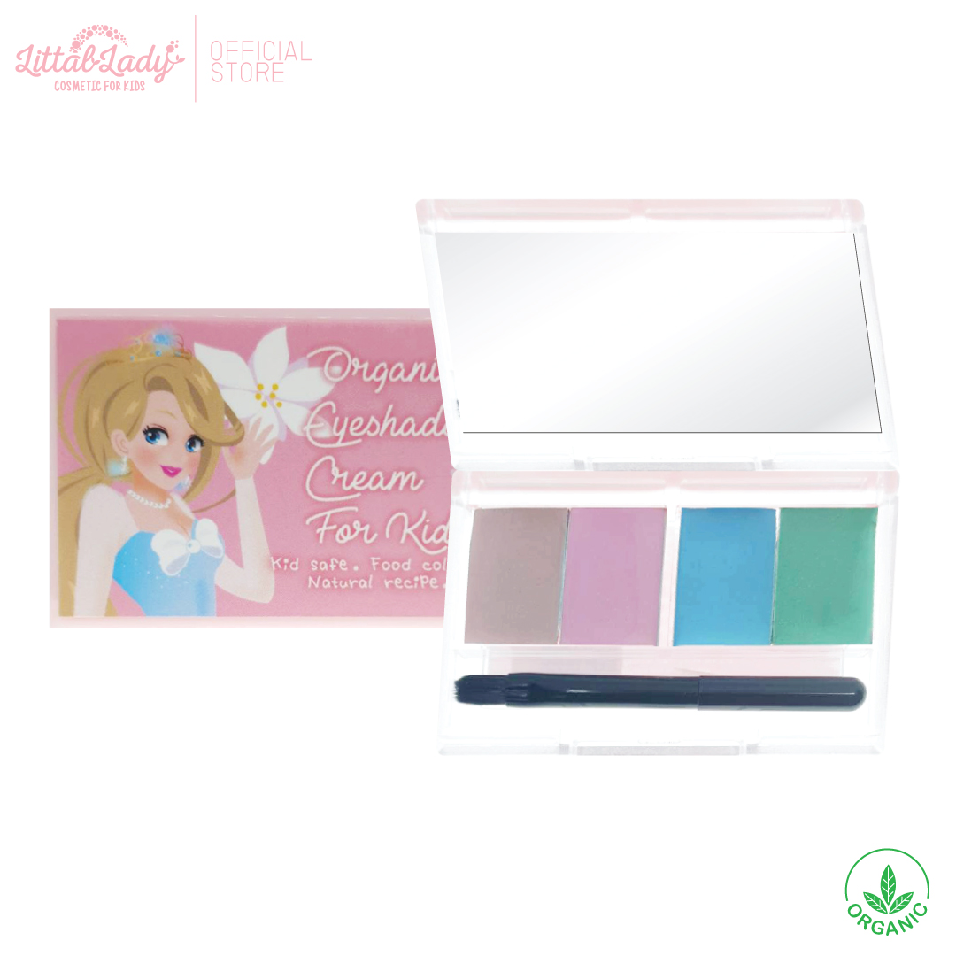 Littal Lady Eyeshadow Cream, Eye Shadow, Face Paint, Organic for Children, Organic Children's Cosmetics ราคา 550 บาท*ส่งฟรี