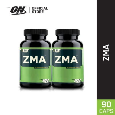 Optimum Nutrition ZMA 90 caps 2 กระปุกเสริมฮอร์โมนชาย