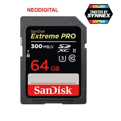 Sandisk Extreme Pro SD UHS II 64 / 128 GB
