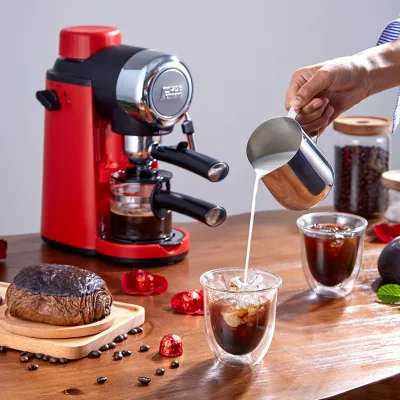 เครื่องต้มกาแฟ เครื่องทำกาแฟกึ่งอัตโนมติ สตรีมฟองนมได้ เครื่องทำกาแฟขนาดเล็ก bit cheaper