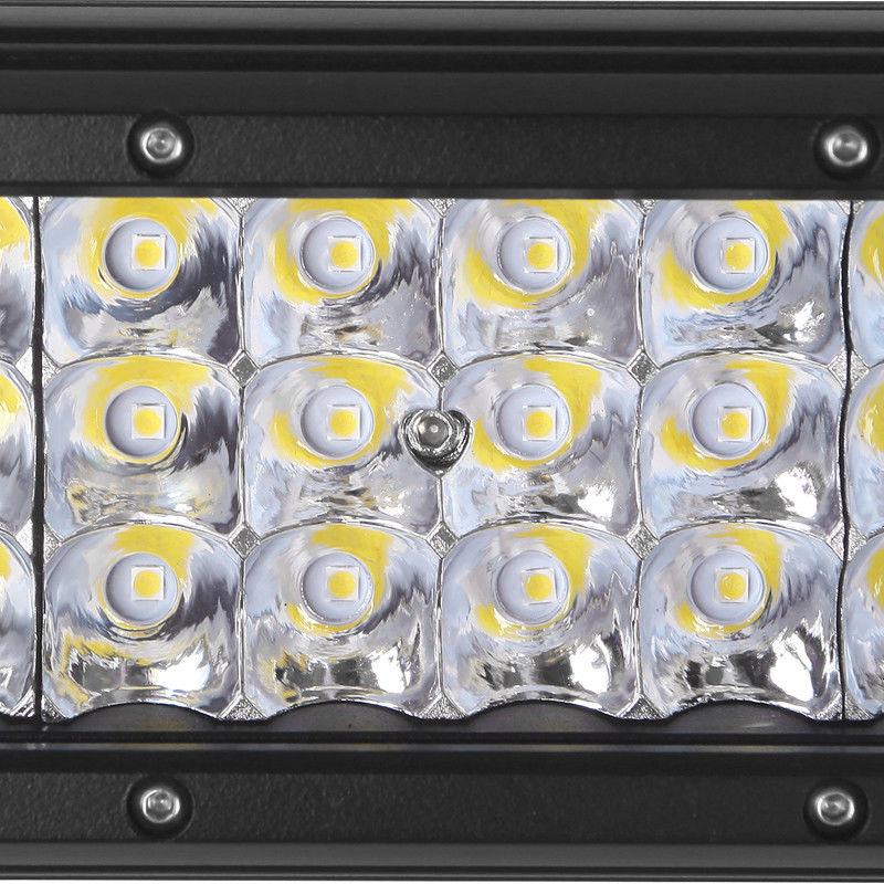 LED LIGHT BAR TRI ROW SPot FLOOD BEAM ไฟรถยนต์บาร์ยาว ไฟหน้ารถ ไฟรถส่องสว่าง 288W ขนาด 20 นิ้ว รุ่น SuperBright เเสงขาว จำนวน 1 ชิ้น