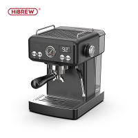 HiBREW 20Bar เครื่องชงกาแฟอัตโนมัติครึ่ง เอสเปรสโซ่ - รองรับกาแฟร้อน/เย็น พร้อมปรับอุณหภูมิ  Case โลหะ 58มม H10A