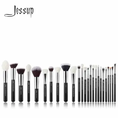 Jessup Individual Brush Set T175-25PCS Black Silver