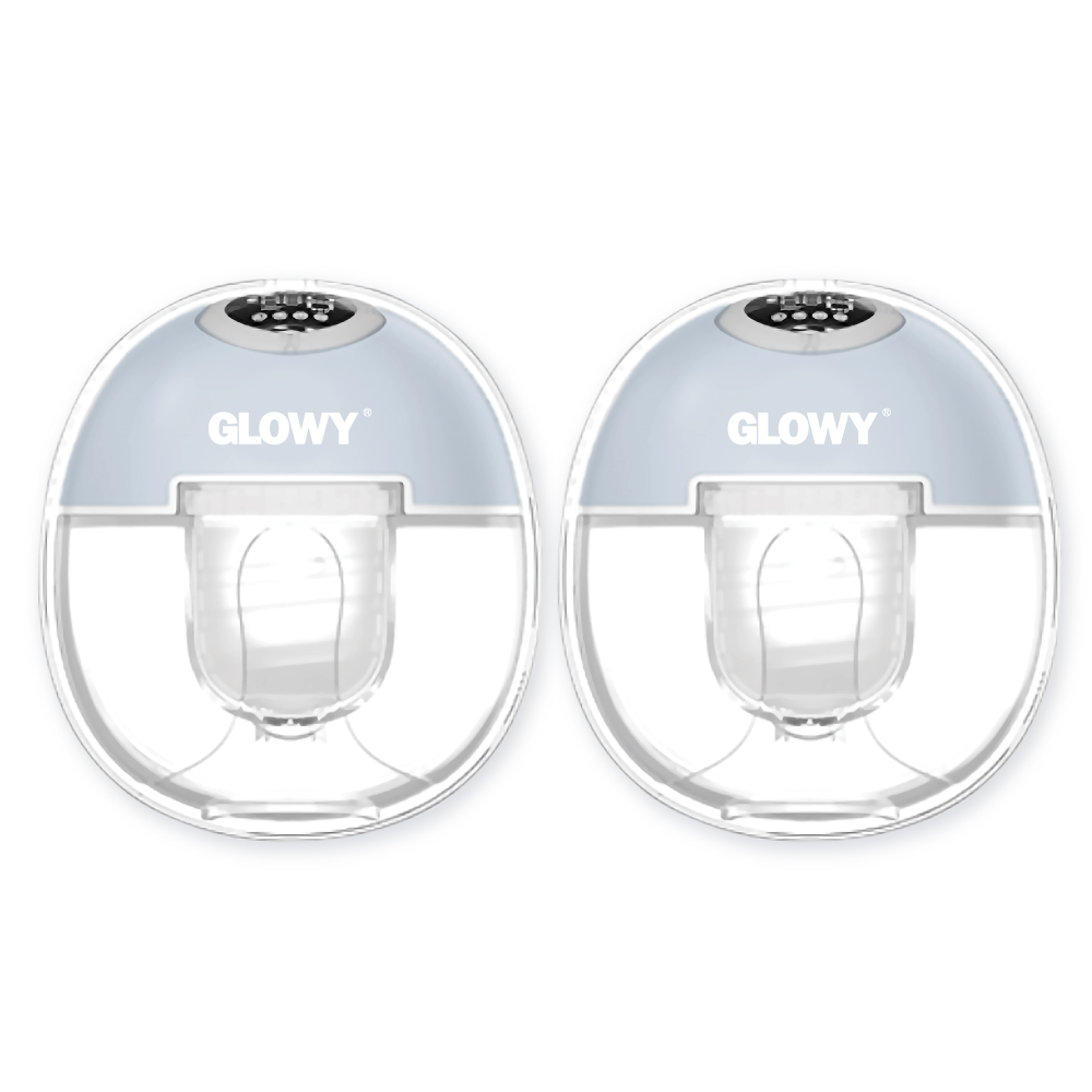 Glowy Wearable Breast Pump Model WP-01 เครื่องปั๊มนมไฟฟ้า แบบสวมใส่ โกลวี่ รุ่น WP-01 ปั๊มนมแบบแฮนด์ฟรีอย่างแท้จริง ไม่มีสายยาง ไม่ต้องใช้มือจับ