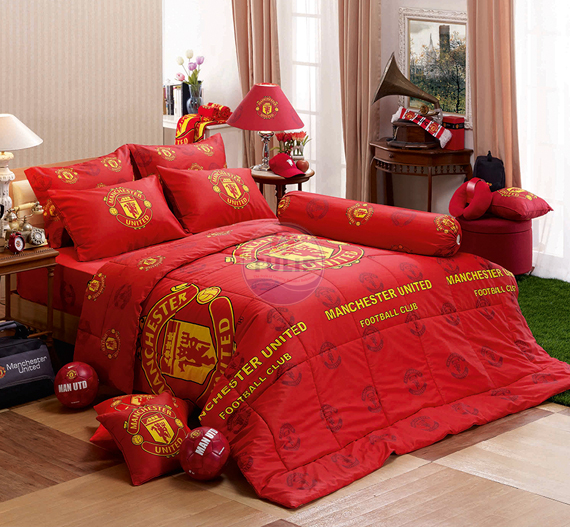 TULIP ชุดเครื่องนอน ครบชุดพร้อมนวม ลิขสิทธิ์แท้ ขนาด 3.5 5 และ 6 ฟุต แมนยู รหัสสินค้า MU001 ManU สโมสรแมนเชสเตอร์ยูไนเต็ด Manchester United F.C. ที่นอนสูง 11" ราคา 1,399 บาท*ส่งฟรี