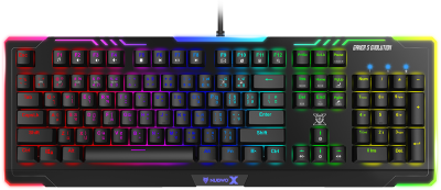 ??HOT??KEYBOARD (คีย์บอร์ด) NUBWO ULTRA X23 (OUTEMU BLUE SWITCH) (RGB LED) (EN/TH)