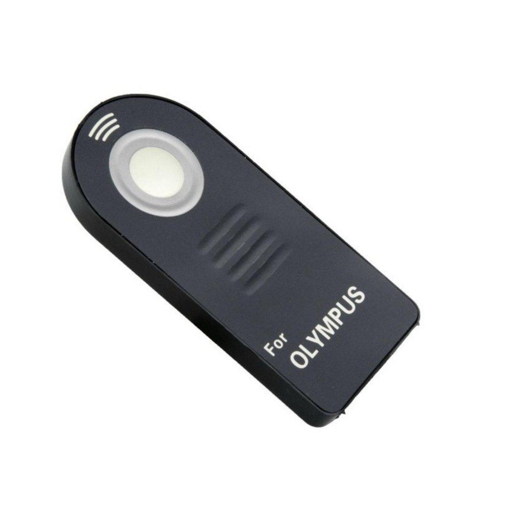 Wireless IR remote control for Olympus E450/E650/E520E/E420/E1/E10/E20/E30/E410 รีโมทชัตเตอร์ไร้สายสำหรับกล้อง Olympus (สีดำ)