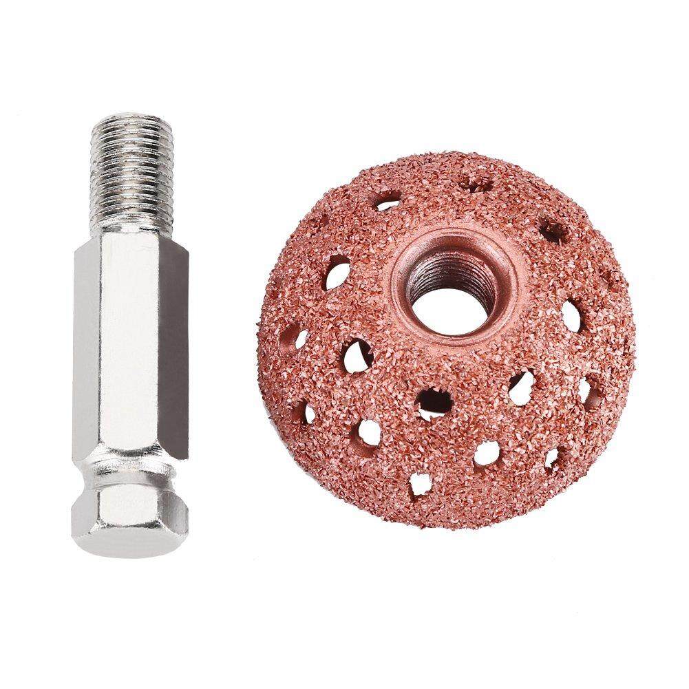 【ราคาถูกคุณภาพดี】Vehicle Car Tire Repair Grinding Head Coarse Grit Buffing Wheel with Linking Rod