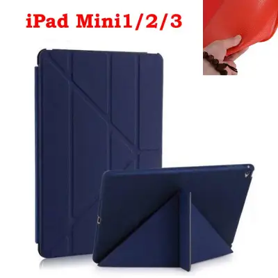 1st Cyber เคสipad เคสไอแพดมินิ1/2/3 เคสนิ่ม TPU สามารถพับได้หลายรูปแบบ Y style foldable สำหรับรุ่น iPad Mini1/2/3