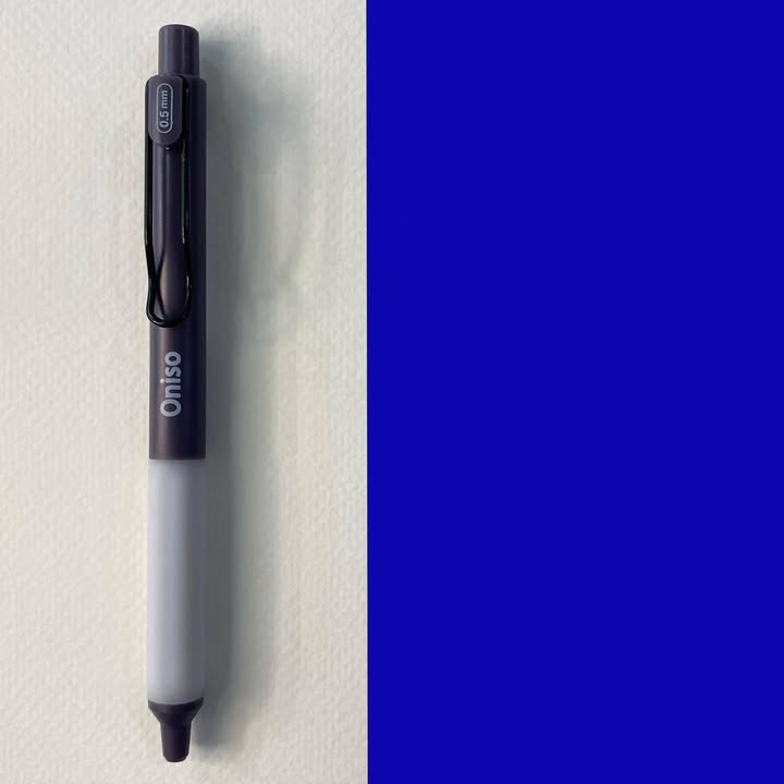 ปากกาเจลหัวลูกลื่น 2 ชั้น ONISO COSY GEL PEN 0.5 MM ปากกาเจลแห้งไว